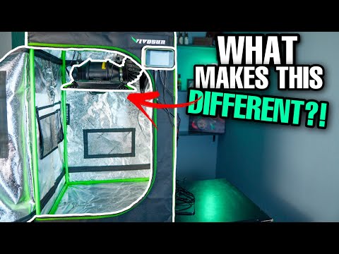 Видео: Интеллектуальная система выращивания VIVOSUN | Aerolight, вентилятор и контроллер!