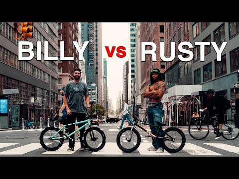 Видео: Street BMX Game of Bike: Билли Перри против Расти