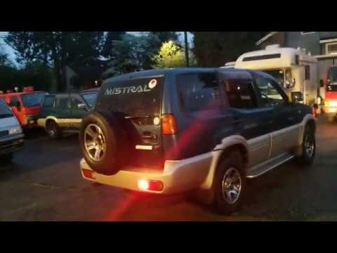 Видео: Nissan Mistral 1994 4x4 turbo-diesel TD27,  R20, (RHD-JDM)2 часть