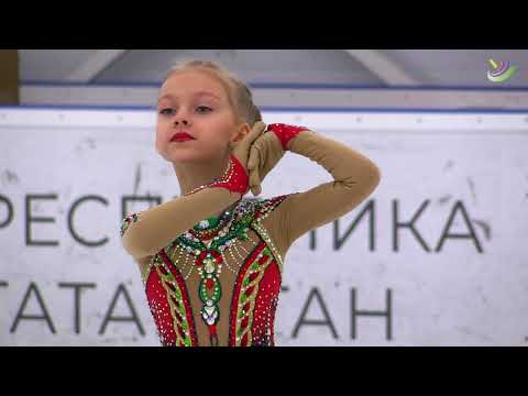 Видео: Пономарева Ксения. Кубок Акселя, Казань 16.02.24. 3 юношеский разряд