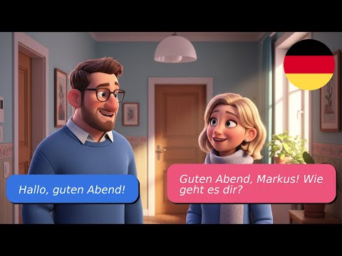 Видео: 5 простых диалогов на немецком языке (А1–А2) | Немецкий для начинающих | Поговори с соседями