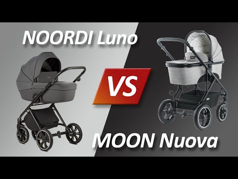 Видео: Noordi Luno или Moon Nuova - Сравнительный обзор колясок от Boan baby