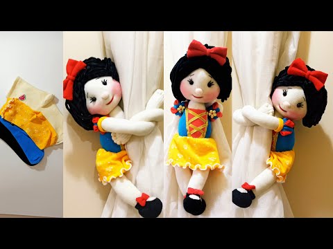 Видео: 😍 НОСКИ ИГРУШКИ, ХЛОПКОВЫЙ ГАЛСТУК ПРИНЦЕССА DIY