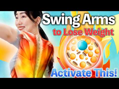 Видео: Качайте руками и бедрами, чтобы активизировать жировые клетки, чтобы похудеть на 10 кг