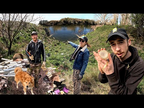 Видео: Это место использовалось как нелегальная свалка: может, там спрятаны сокровища?