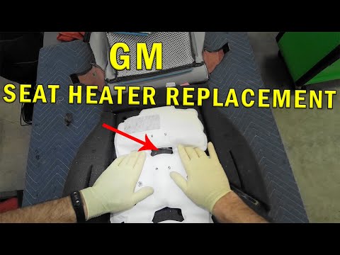 Видео: Замена подогревателя сиденья GM