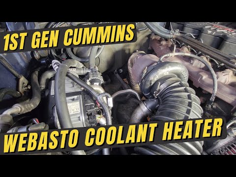Видео: Установка подогревателя охлаждающей жидкости Webasto | Cummins 1-го поколения