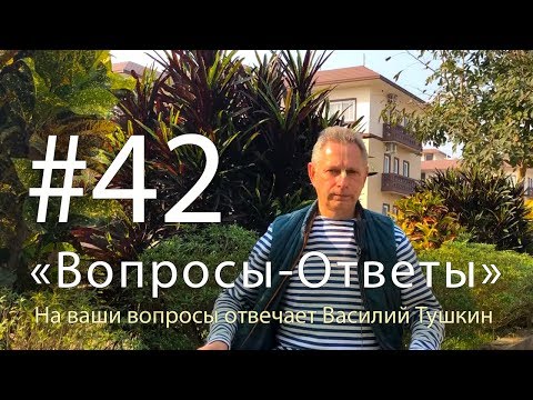 Видео: "Вопросы-Ответы", Выпуск #42 - Василий Тушкин отвечает на ваши вопросы