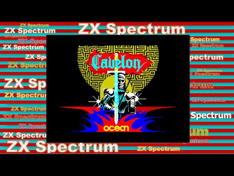 Видео: Прохождение игры Cavelon ZX Spectrum ретро игры