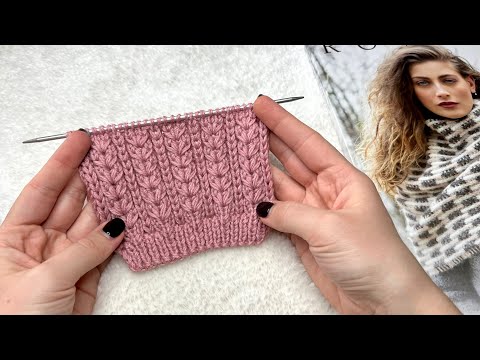 Видео: САМЫЙ ИДЕАЛЬНЫЙ УЗОР СПИЦАМИ ДЛЯ ШАПКИ и КАРДИГАНА! Красивый узор спицами