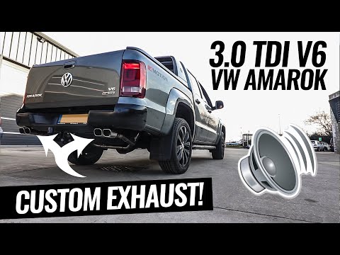 Видео: Даунпайпы и кастомная выхлопная система DDXC 3.0 V6 TDI VW Amarok!