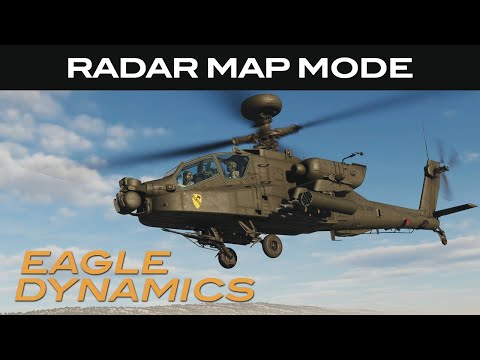 Видео: DCS: AH-64D | Режим радиолокационной карты