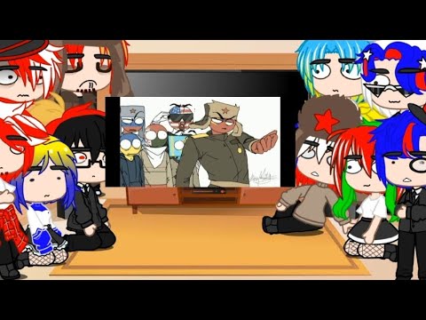 Видео: реакция стран на тик ток. contryhumans react to TikTok ✨