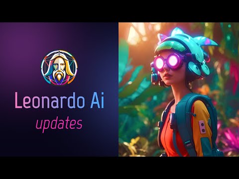 Видео: Leonardo AI Обзор Обновлений. Universal Upscaler. Transparency.