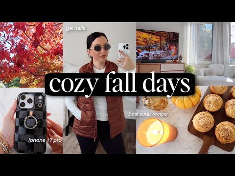 Видео: ОСЕНЬ 𝒗𝒍𝒐𝒈: уютные дни дома, выпечка, iPhone 17 pro, легкое покрытие ногтей гелем дома, я обожаю ...