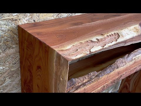 Видео: Лучший художник - древесный червь./Следы насекомых, грызущих древесину