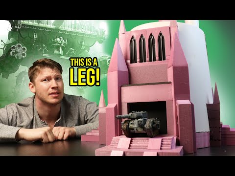 Видео: Создаём САМОГО БОЛЬШОГО Титана в Warhammer 40k! ИМПЕРАТОР ВЫСОТОЙ 7 ФУТОВ!