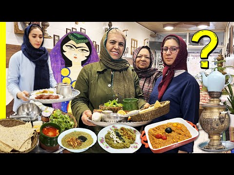 Видео: Самая красивая мама-владелица ресторана в Иране! | MASTER Of Isfahan Foods | Дизи Абгушт