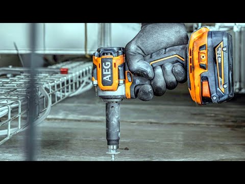 Видео: Миниатюрный НО мощный! Аккумуляторный гайковерт AEG/RIDGID BSS18S12BL