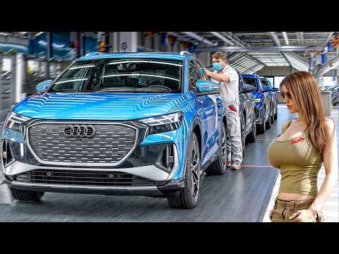 Видео: Сборка AUDI🚘2022: Завод – Производство R8, Q7, Q3, A4, Q8, A8, A7, A6😲[Тур по заводу]