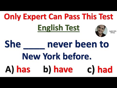 Видео: 50 тестов по грамматике американского английского! : Только эксперт может пройти этот тест по гра...