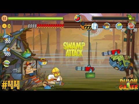 Видео: Прохождение игры Swamp Attack (Android) #44 (Бригада по Сносу)