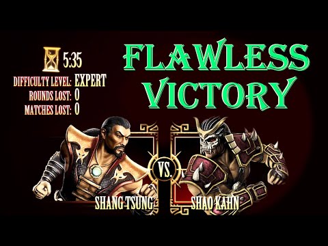 Видео: ЧИСТАЯ ПОБЕДА ШАН ЦЗУН VS ШАО КАН/ ЭКСПЕРТ МОРТАЛ КОМБАТ 9 FLAWLESS VICTORY SHANG TSUNG VS SHAO KAHN