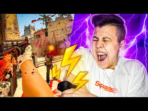 Видео: УДАР ТОКОМ ЗА КАЖДЫЙ ПОЛУЧЕННЫЙ УРОН В CS:GO