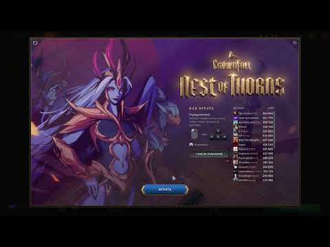 Видео: Полное прохождение Терновый трон 7 эшелон Crownfall Act 4: Nest of Thorns 7 сложность