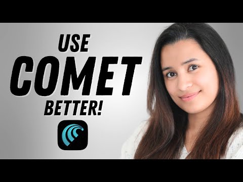 Видео: 10 способов использования браузера Comet, которые кардинально меняют правила игры: выход на новый...