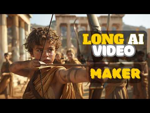 Видео: НОВЫЙ ИИ-видеогенератор для создания ФИЛЬМА по одному запросу | Long Video Maker