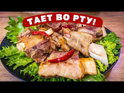 Видео: Как приготовить Говяжьи Рёбрышки на Сковороде: нежные, сочные, ароматные!