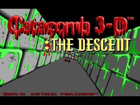 Видео: [Шутаны-шутанчики] - Catacomb 3-D: The Descent (Данжен-мастера создал Кармак???)