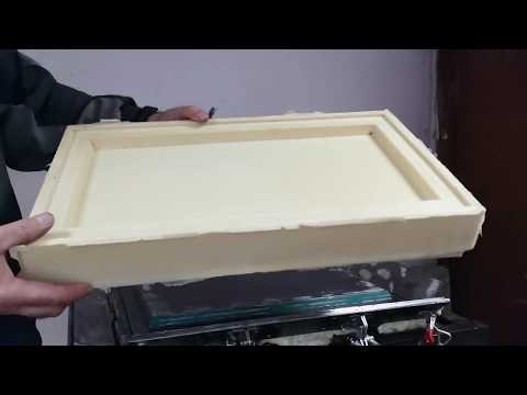Видео: Изготовление формы для отлива ульев из ППУ. Часть 5. Крышка для шестирамочника.