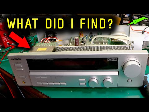 Видео: 🔴 Ремонт усилителя домашнего кинотеатра Kenwood KRF-V5560D - № 1127