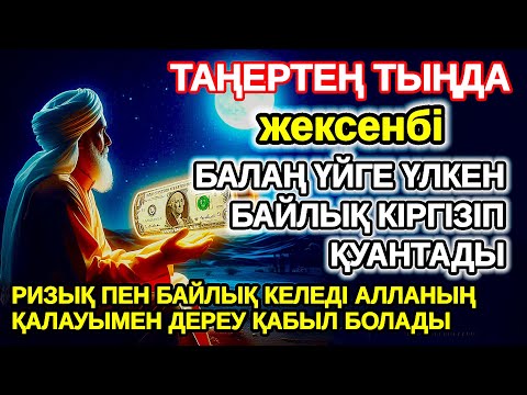 Видео: жексенбі Балаң миллиондап ақша тауып ата анасын қатты қуантады,шыққан бүкіл тілегің орындалады