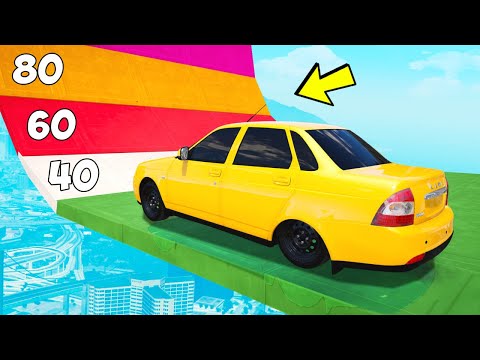 Видео: НА СКОЛЬКО ГРАДУСОВ ЗАЕДЕТ ЧИТ ТАЧКА ПО ОГРОМНОЙ ДУГЕ? ЭКСПЕРИМЕНТЫ В ГТА 5 ОНЛАЙН!