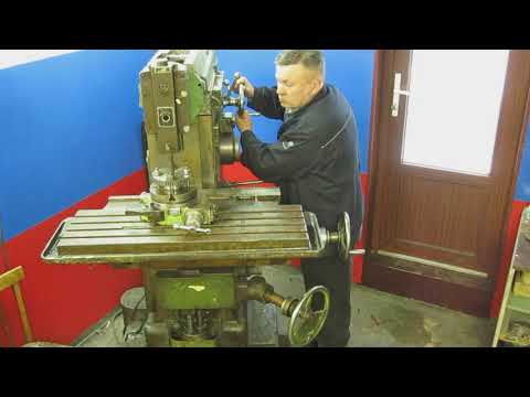 Видео: Первая деталь на 676 фрезере.