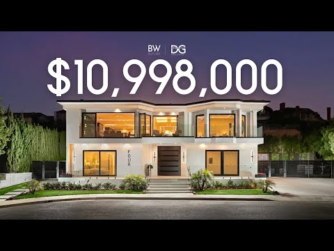 Видео: Дизайнерское поместье Ньюпорт-Бич, Калифорния
