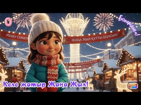 Видео: Жаңа Жыл туралы мультик| Қазақша Мультфильм | Балаларға арналған ән | Казакша Мультик