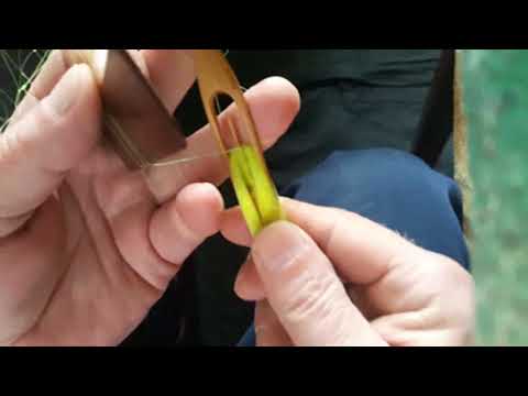 Видео: Надежный узел для лески   \вязка сетей\