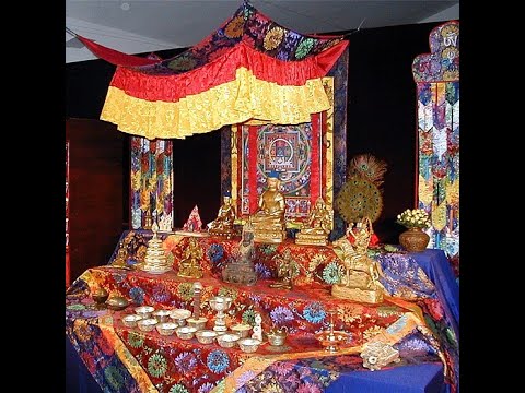 Видео: лекция по теме: Буддийское вероисповедание в семье. Домашний алтарь.