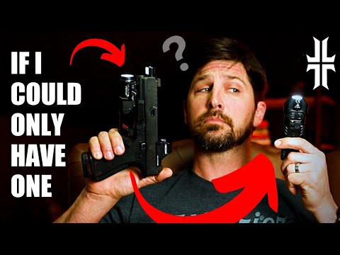 Видео: Ручной или устанавливаемый на пистолет фонарь?