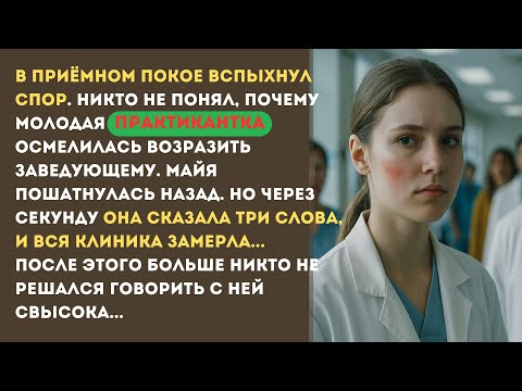 Видео: Она хотела спасти пациента, но врач поставил ее на место и зря...