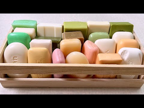 Видео: ASMR soap cutting 💛 Резка мыла АСМР