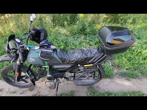 Видео: Мои ништяки и дополнения для мопеда. Сумка на бак, мото перчатки и чехол на сидение из пакета