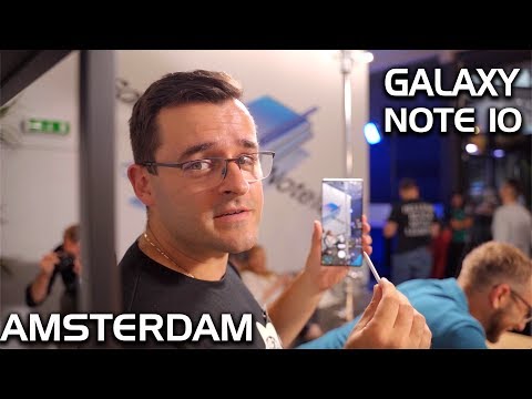 Видео: Какво правихме в Амстердам и защо Galaxy Note 10 e уникален?