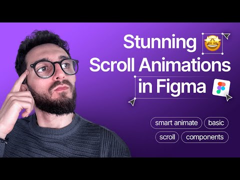 Видео: Создание потрясающих анимаций прокрутки в Figma ✦ Creating Stunning Scroll Animations in Figma