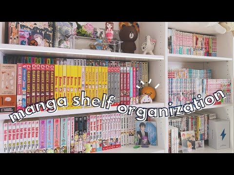 Видео: организуй мою полку с мангой вместе со мной! // при участии anker и doukeibag