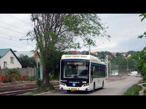 Видео: Volgabus-5270.G4 (CNG) ВЕ 722 64 Маршрут №9Б город Саратов 